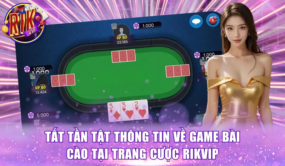 Tất tần tật thông tin về game bài cào tại trang cược RikVip